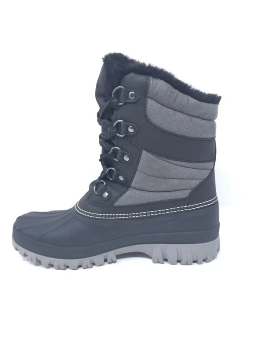 JBU by Jambu Casey Snow Boot Waterproof Charcoal /Black Boot - Picture 6 of 11